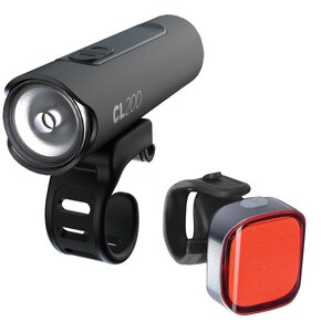 Zestaw lampek rowerowych OXC Ultra City Set OXFLD768