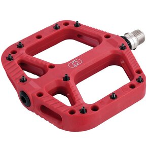 Pedały rowerowe OXC Oxford Loam 20 Flat Czerwony