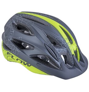 Kask rowerowy AUTHOR Flow X9 Czarno-żółty MTB (rozmiar L)