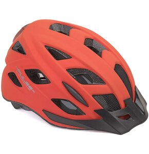 Kask rowerowy AUTHOR Pulse LED X8 Czerwony MTB z lampką (rozmiar L)