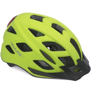 Kask rowerowy AUTHOR Pulse LED X8 Żółty MTB z lampką (rozmiar M)