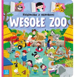 Książka Wesołe zoo Agnieszka Bator (twarda okładka)