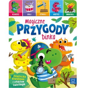 Książka Magiczne przygody Dinka Anna Podgórska (twarda okładka)