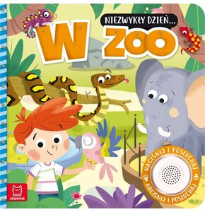 Książka Niezwykły dzień W Zoo Anna Podgórska (twarda okładka)