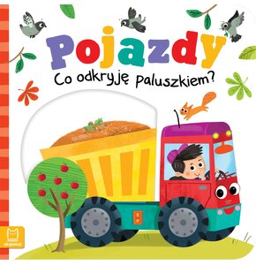 Książka Co odkryję paluszkiem? Pojazdy Grażyna Wasilewicz (twarda okładka)