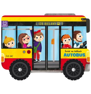 Książka Świat na kółkach Autobus Anna Podgórska (twarda okładka)
