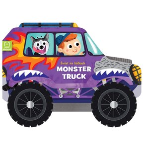 Książka Świat na kółkach Monster truck Monika Basiejko (twarda okładka)