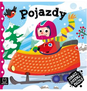 Książka Zobacz, dotknij, poczuj! Pojazdy Grażyna Wasilewicz (twarda okładka)