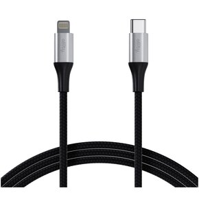 Kabel USB-C - Lightning ALLITY AUC-01 27W 1 m Czarny