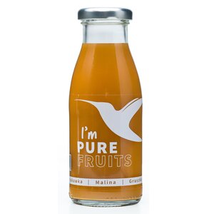 Sok COLLIBRE Pure Fruits Truskawkowo-malinowo-rabarbarowy (15 x 250 ml)