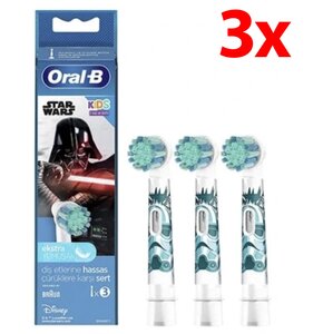 Oryginalna końcówka szczoteczki ORAL-B Kids EB10S0 Star Wars (3 szt.) (Dla dzieci od 3 lat)