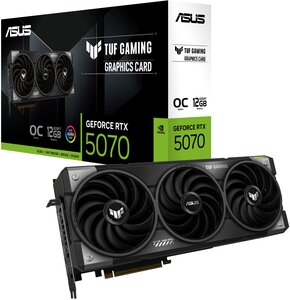 Karta graficzna ASUS TUF Gaming GeForce RTX 5070 OC Edition 12GB DLSS 4