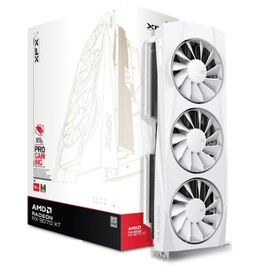 Karta graficzna XFX Quicksilver Radeon RX 9070 XT White Magnetic Air Edition 16GB