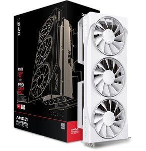 Karta graficzna XFX Swift Radeon RX 9070 OC White Triple Fan Gaming Edition 16GB