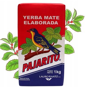 Yerba Mate PAJARITO Elaborada 1 kg