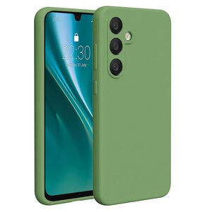 Etui ETTERI Silicone Case do Samsung Galaxy A56 5G Jasnozielony