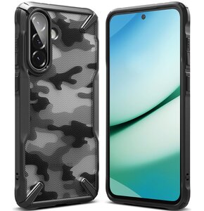 Etui RINGKE Fusion X do Samsung Galaxy A36/A56 5G Czarny (moro)