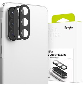 Nakładka na obiektyw RINGKE Camera Full Cover do Samsung Galaxy A56 5G Czarny (2 szt.)