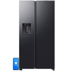 Lodówka SAMSUNG AI RS80F64KEFEO Side by side No Frost 178.4cm Grafitowa stal