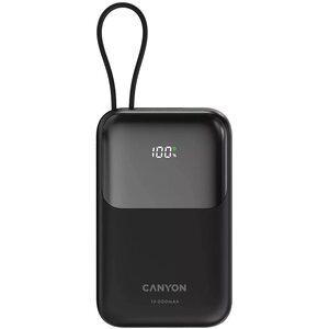 Powerbank CANYON OnPower 101 CNS-CPB101BK 10000 mAh 22.5W Czarny