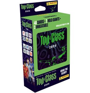 Karty PANINI Top Class 2025 Pure Football TC Puszka kolekcjonera
