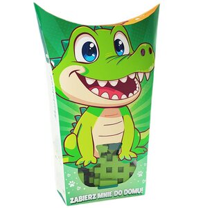 Klocki elastyczne MARIOINEX Mini Waffle Pocket Pets Krokodyl 906910