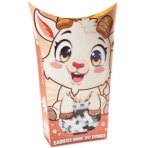 Klocki elastyczne MARIOINEX Mini Waffle Pocket Pets Koziołek 906941
