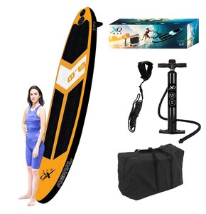 Deska SUP XQMAX Surf 245 x 57 x 10 cm Pomarańczowy