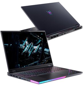 Laptop PREDATOR Helios 18 AI PH18-73-99MC 18" IPS 250Hz Ultra 9-275HX 64GB RAM 2 x 1TB SSD GeForce RTX5080 DLSS 4 Windows 11 Professional