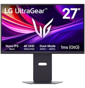Monitor LG UltraGear 27G850A-B 27" 3840x2160px IPS 240Hz 1 ms [GTG]