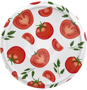 Zakrętka BROWIN 136579 Pomidory 8.2 cm (10 sztuk)