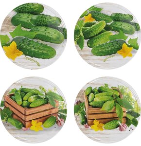 Zakrętka BROWIN 136813 Ogórki 10 cm (10 sztuk)