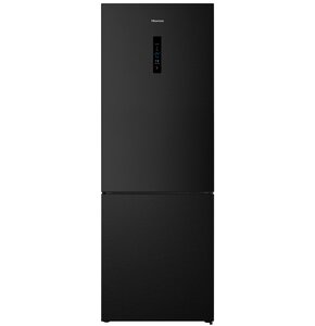 Lodówka HISENSE RB645N4BFE1 SkyLine No Frost 200cm Czarna Metal Tech Cooling
