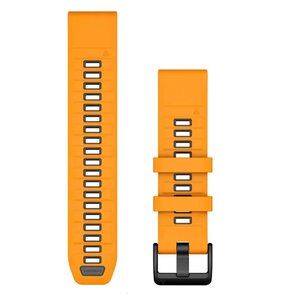 Pasek GARMIN QuickFit 010-13392-01 (45/46/47mm) Pomarańczowo-grafitowy