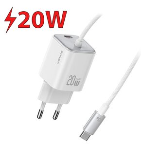 Ładowarka sieciowa USAMS CC261 GaN 20W Biały