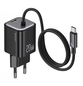 Ładowarka sieciowa USAMS CC261 GaN 20W Czarny
