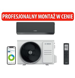 Klimatyzator Split, Pompa ciepłe powietrze BOSCH Climate CL7000I 41 EB z usługą montażu