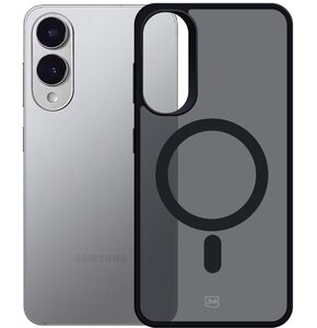 Etui 3MK Smoke MagCase do Samsung Galaxy S25 Edge Czarny transparentny