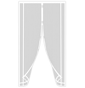 Moskitiera magnetyczna GOCKOWIAK Magic Mesh (100 x 220 cm) Biały