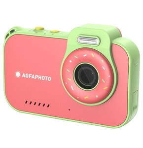 Aparat AGFAPHOTO Reali Kids Cam 2 Waterproof Czerwony, 12Mpix, 2.7K