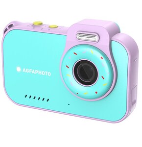 Aparat AGFAPHOTO Reali Kids Cam 2 Waterproof Niebieski, 12Mpix, 2.7K