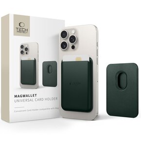 Etui TECH-PROTECT MagWallet MagSafe Khaki