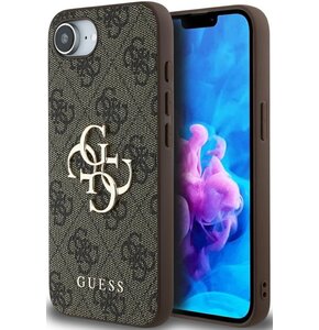 Etui GUESS 4G Big Logo do Apple iPhone 16e Brązowy