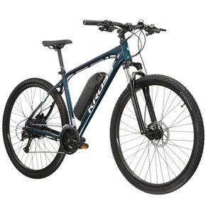 Rower elektryczny KROSS Hexagon Boost 345 M17 29 cali Turkusowo-biały
