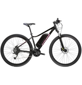 Rower elektryczny KROSS Lea Boost ZZ D17 29 cali Czarno-różowy