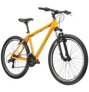 Rower górski MTB KROSS Hexagon 1.0 M17 26 cali męski Pomarańczowo-zielony