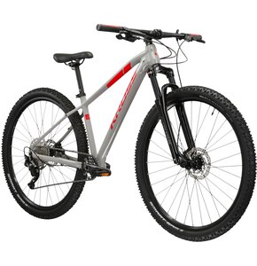 Rower górski MTB KROSS Level 4.0 M17 Prowheel 29 cali męski Szaro-czerwony