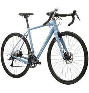 Rower gravel KROSS Esker 1.0 M22 28 cali męski Niebiesko-zielony