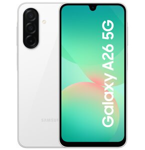 Smartfon SAMSUNG Galaxy A26 5G 8/256GB 6.7" 120Hz Biały SM-A266