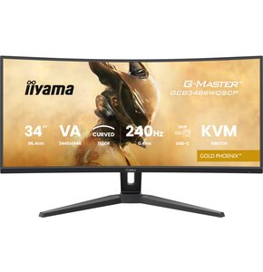 Monitor IIYAMA G-Master GCB3486WQSCP-B1 34" 3440x1440px 240Hz 0.4 ms [MPRT] Curved